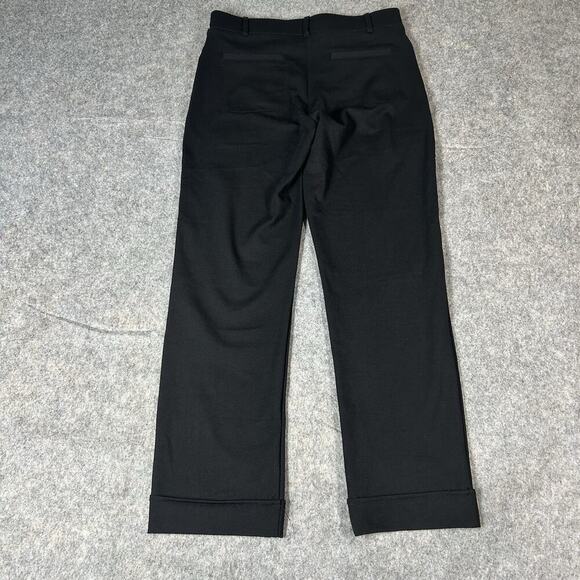 Betabrand Womens Pants Small Black Straight Trousers Pull On Career Stretch Yoga - Picture 11 of 12